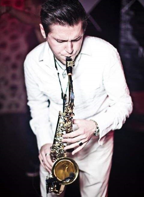 Saxofonist Oliver Meadow